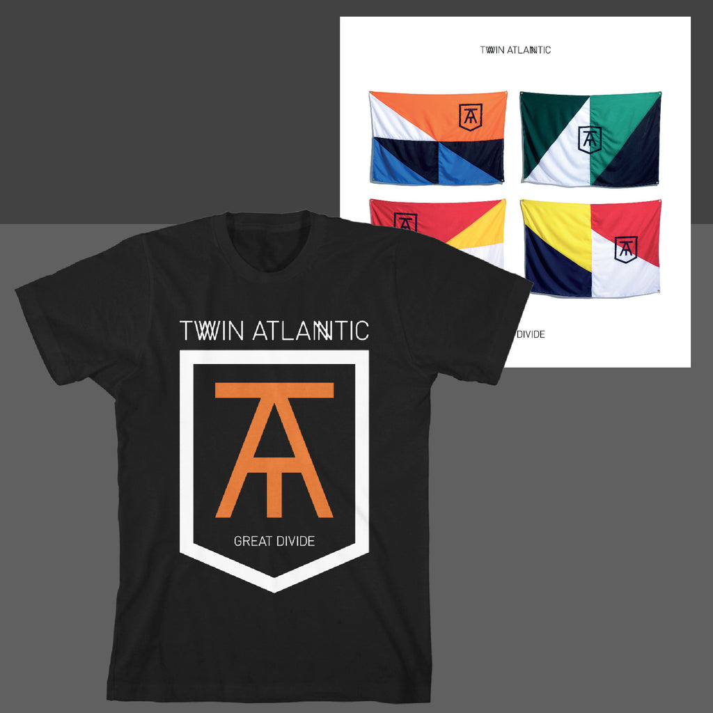 Twin Atlantic Great Divide CD & T-Shirt Bundle